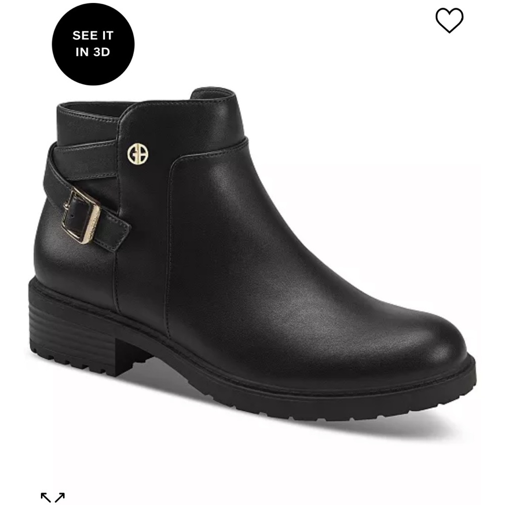 GIANI BERNINI Buckled Booties 7.5